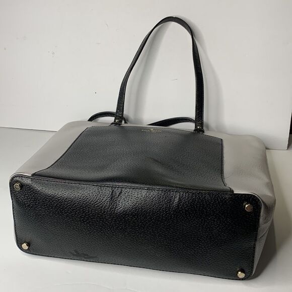 Kate Spade Grant Street black/gray colorblock Sadie tote bag - Picture 13 of 15